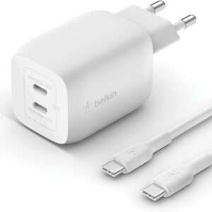 Belkin chargeur secteur double port USB-C 65 W
