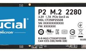 Crucial M.2 2280 250GB