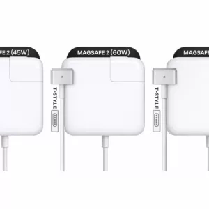 Adaptateur d’alimentation MagSafe 2 avec câble (connecteur en T) pour MacBook – Qualité OEM Grade A/B