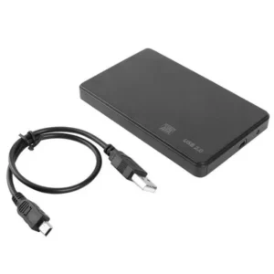 LUPO USB 2,5 Pouces Disque Dur HDD SSD externe Caddy Case boîtier IDE USB 2.0 Noir Marque : LUPO